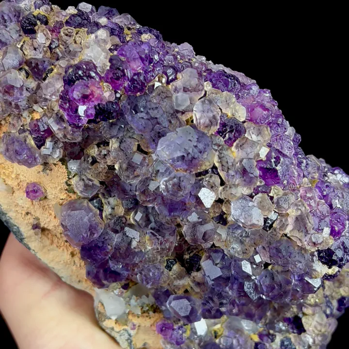 Natural Tanzanite Fluorite, Mineral Specimen:Fujian,China (180*95*90MM) - image 2
