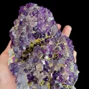 Natural Tanzanite Fluorite, Mineral Specimen:Fujian,China (180*95*90MM) - image 4