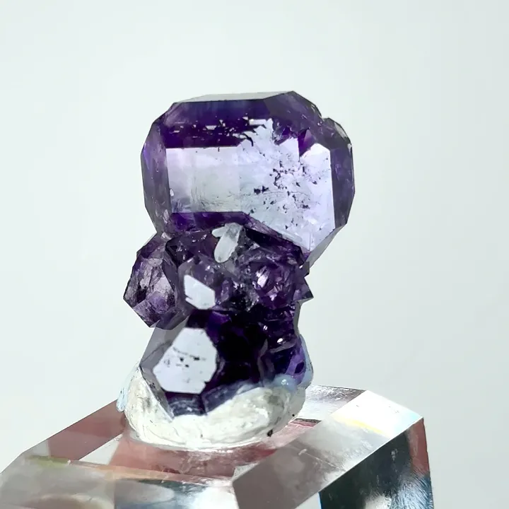 Natural Tanzanite Fluorite, Mineral Specimen:Fujian,China (20*25*25MM) - image 3