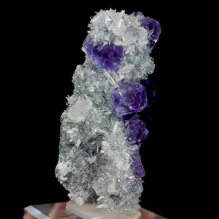 Natural Tanzanite Fluorite, Mineral Specimen:Fujian,China (40*70*35MM) - image 3
