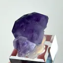Natural Tanzanite Fluorite, Mineral Specimen:Fujian,China (45*40*35MM) - image 3