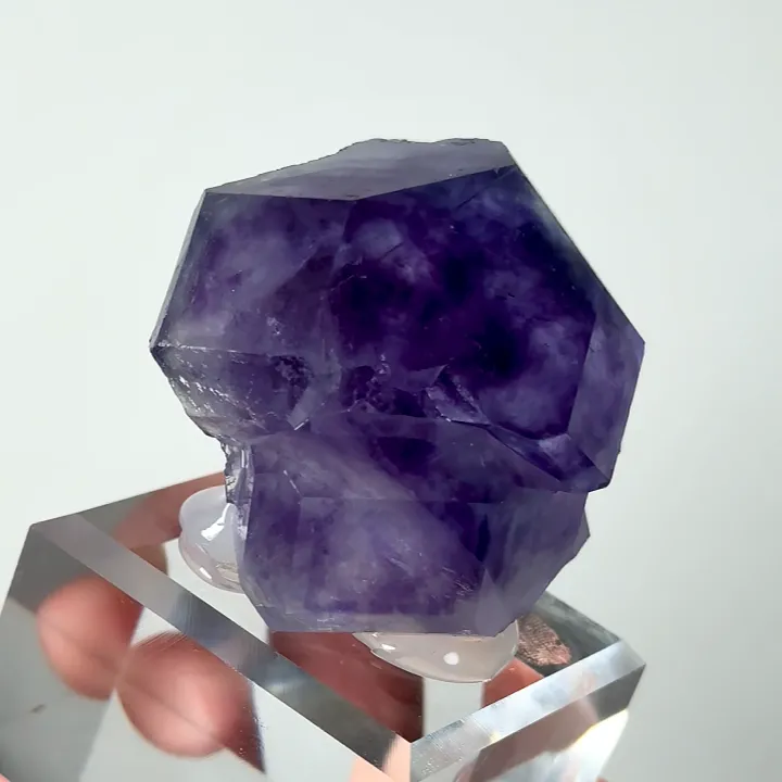 Natural Tanzanite Fluorite, Mineral Specimen:Fujian,China (45*40*35MM) image