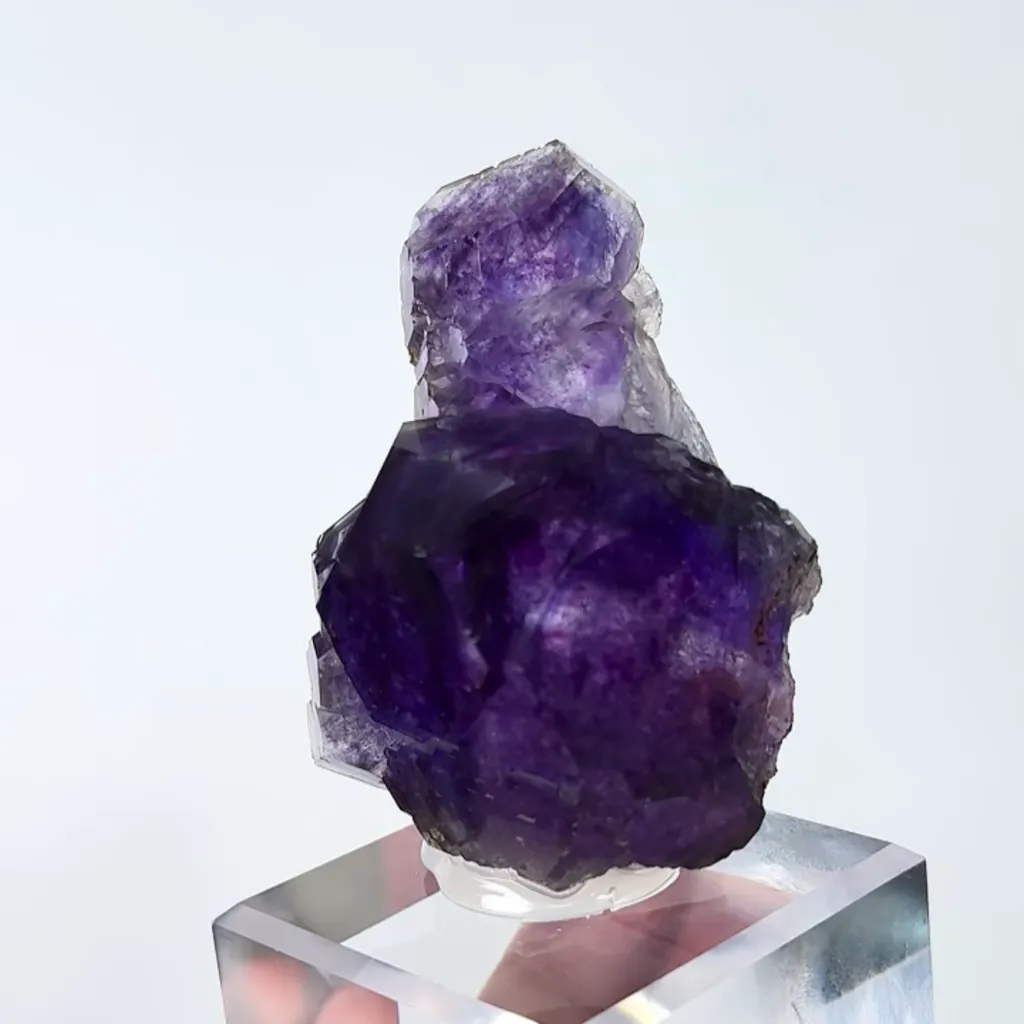 Natural Tanzanite Fluorite, Mineral Specimen:Fujian,China (45*60*30MM) image