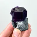 Natural Tanzanite Fluorite, Mineral Specimen:Fujian,China (50*45*35MM) - image 1