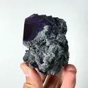 Natural Tanzanite Fluorite, Mineral Specimen:Fujian,China (55*60*50MM) - image 5