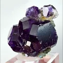 Natural Tanzanite Fluorite, Mineral Specimen:Fujian,China (60*50*30MM) - image 1
