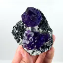 Natural Tanzanite Fluorite, Mineral Specimen:Fujian,China (75*65*40MM) - image 3