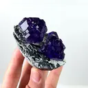 Natural Tanzanite Fluorite, Mineral Specimen:Fujian,China (75*65*40MM) - image 5