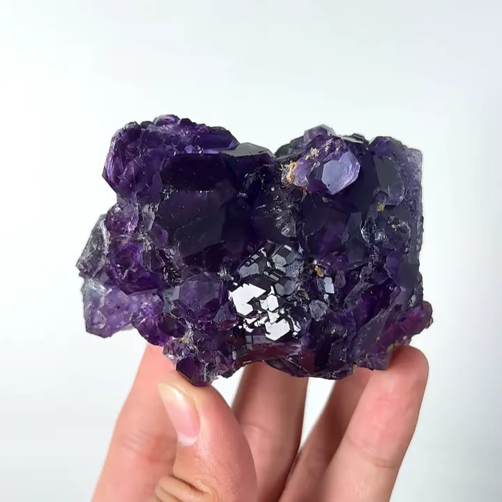 Natural Tanzanite Fluorite, Mineral Specimen:Fujian,China (80*60*45MM) - image 4
