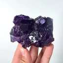 Natural Tanzanite Fluorite, Mineral Specimen:Fujian,China (80*60*45MM) - image 4