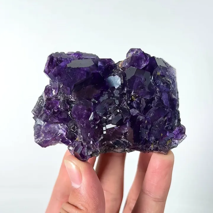 Natural Tanzanite Fluorite, Mineral Specimen:Fujian,China (80*60*45MM) - image 6