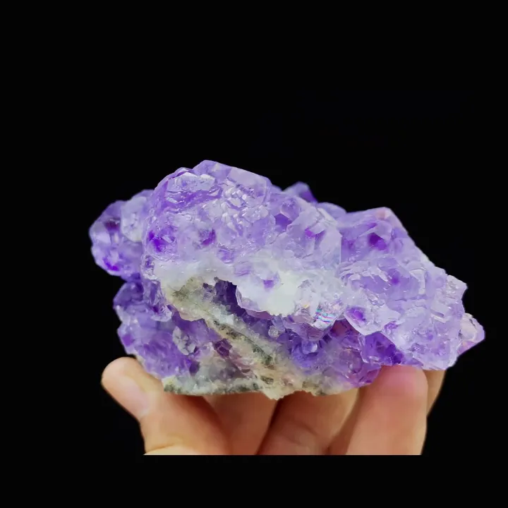 Natural Tanzanite Fluorite, Mineral Specimen:Fujian,China (80*65*40MM) - image 3