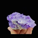 Natural Tanzanite Fluorite, Mineral Specimen:Fujian,China (80*65*40MM) - image 3