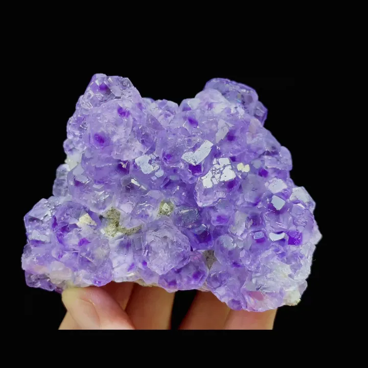 Natural Tanzanite Fluorite, Mineral Specimen:Fujian,China (80*65*40MM) image