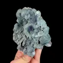 Natural Tanzanite Fluorite, Mineral Specimen:Fujian,China (95*100*75MM) - image 2