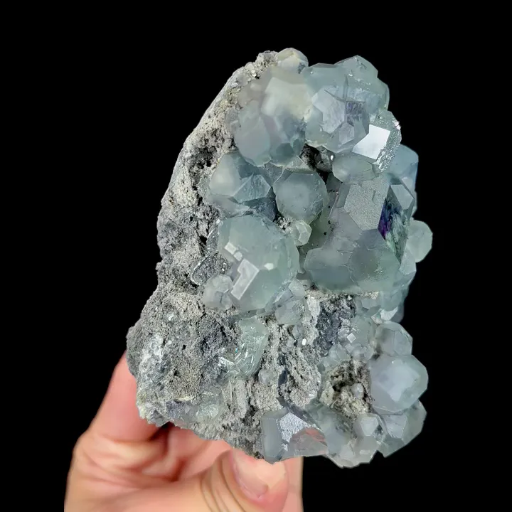 Natural Tanzanite Fluorite, Mineral Specimen:Fujian,China (95*100*75MM) - image 3