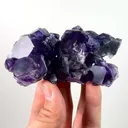Natural Tanzanite Fluorite, Mineral Specimen:Fujian,China (95*50*30MM) - image 4