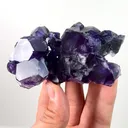 Natural Tanzanite Fluorite, Mineral Specimen:Fujian,China (95*50*30MM) - image 3