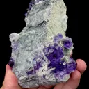 Natural Tanzanite Fluorite Mineral Specimen,High Quality Specimen,FUJIAN,CHINA(102*82*35mm) - image 4