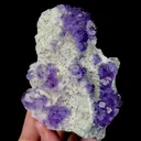 Natural Tanzanite Fluorite Mineral Specimen,High Quality Specimen,FUJIAN,CHINA(102*82*35mm) - image 3