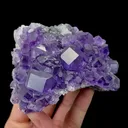 Natural Tanzanite Fluorite Mineral Specimen,High Quality Specimen,FUJIAN,CHINA(105*75*40mm) - image 1