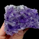 Natural Tanzanite Fluorite Mineral Specimen,High Quality Specimen,FUJIAN,CHINA(105*75*40mm) - image 3