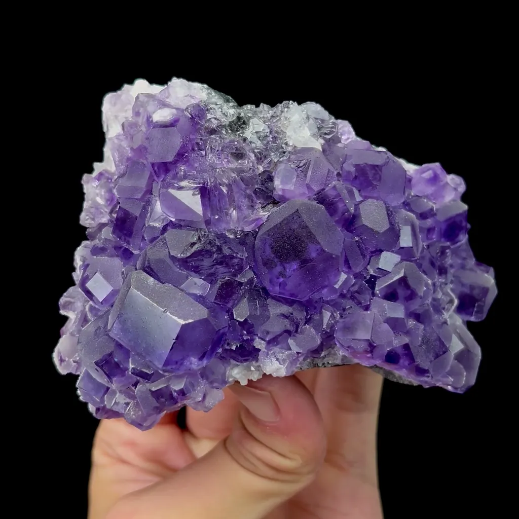 Natural Tanzanite Fluorite Mineral Specimen,High Quality Specimen,FUJIAN,CHINA(105*75*40mm) - image 4