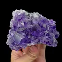 Natural Tanzanite Fluorite Mineral Specimen,High Quality Specimen,FUJIAN,CHINA(105*75*40mm) - image 4