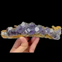 Natural Tanzanite Fluorite Mineral Specimen,High Quality Specimen,FUJIAN,CHINA(190*44*51mm) - image 4