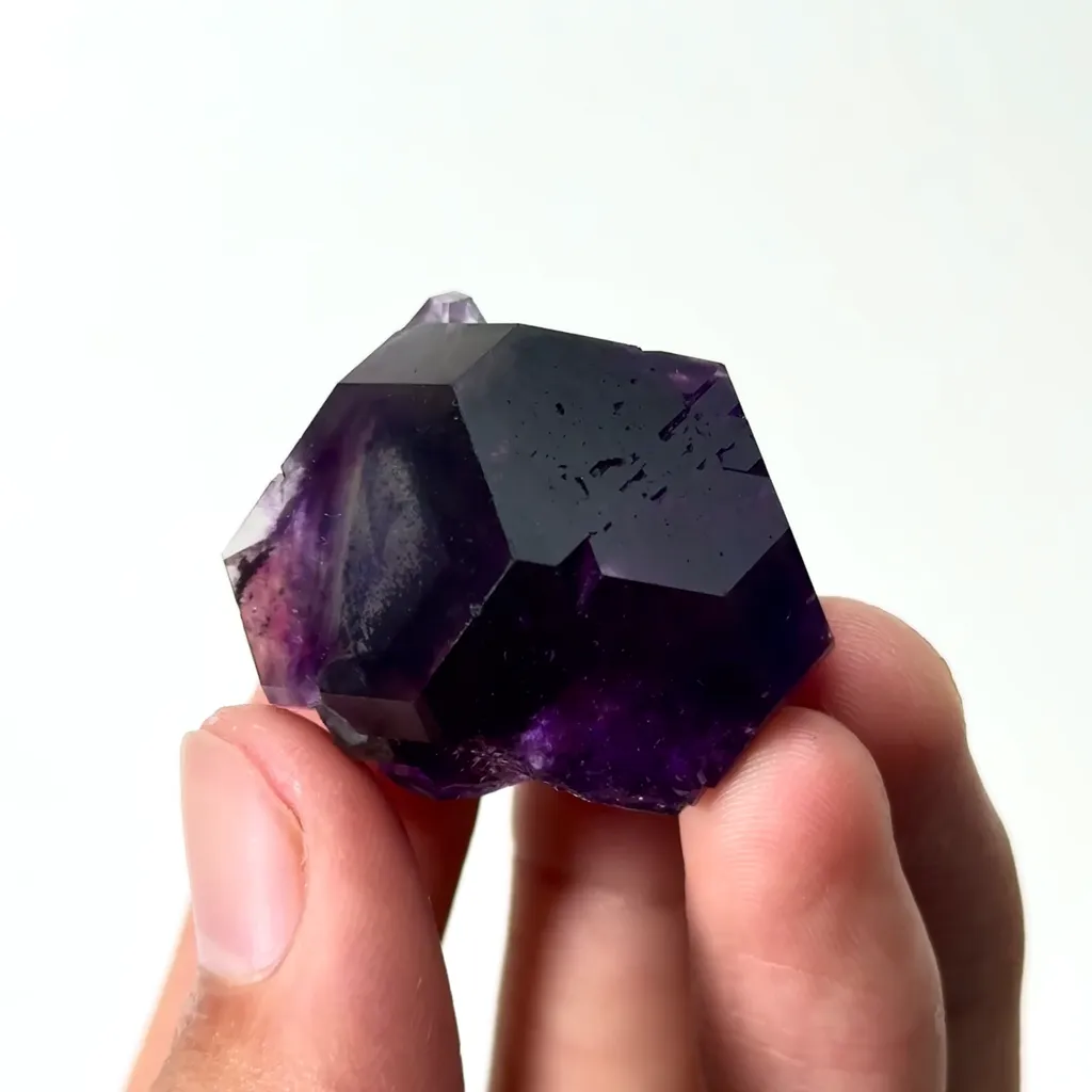 Natural Tanzanite Fluorite Mineral Specimen,High Quality Specimen,FUJIAN,CHINA(30*31*22mm) - image 2