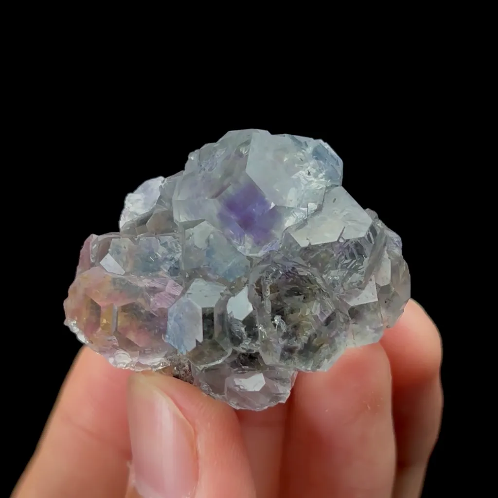 Natural Tanzanite Fluorite Mineral Specimen,High Quality Specimen,FUJIAN,CHINA(39*31*19mm) - image 4
