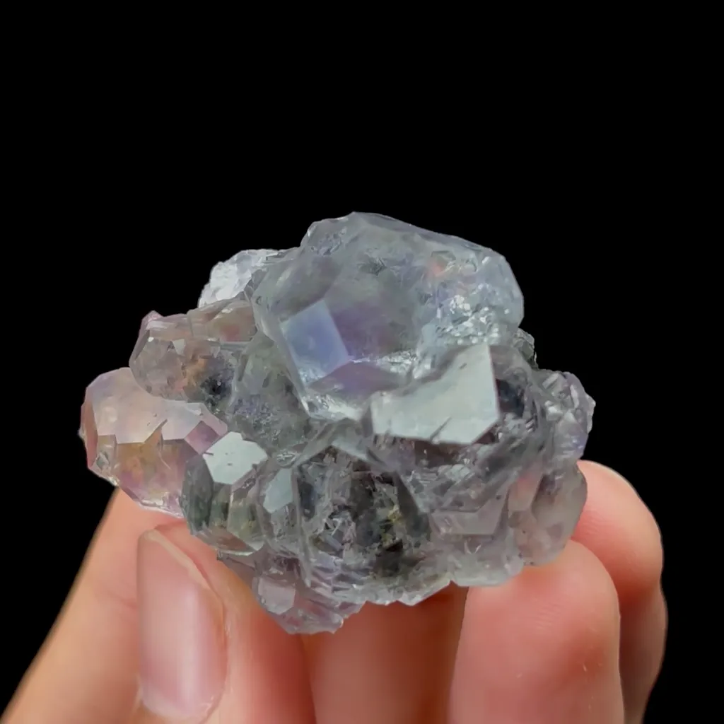 Natural Tanzanite Fluorite Mineral Specimen,High Quality Specimen,FUJIAN,CHINA(39*31*19mm) - image 5