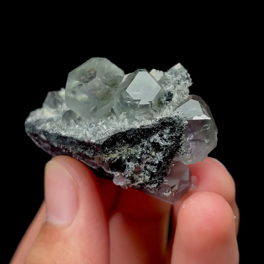 Natural Tanzanite Fluorite Mineral Specimen,High Quality Specimen,FUJIAN,CHINA(44*28*25mm) - image 5