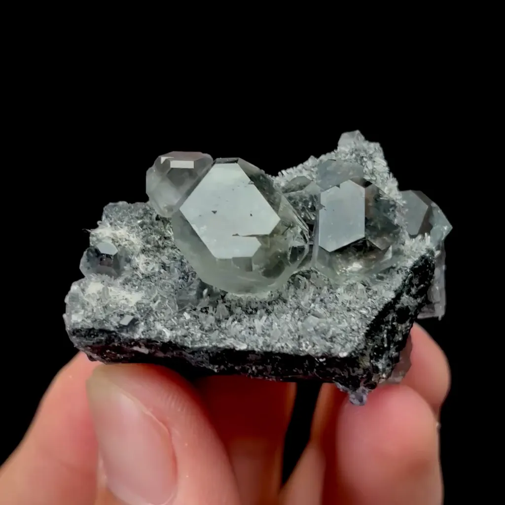 Natural Tanzanite Fluorite Mineral Specimen,High Quality Specimen,FUJIAN,CHINA(44*28*25mm) image