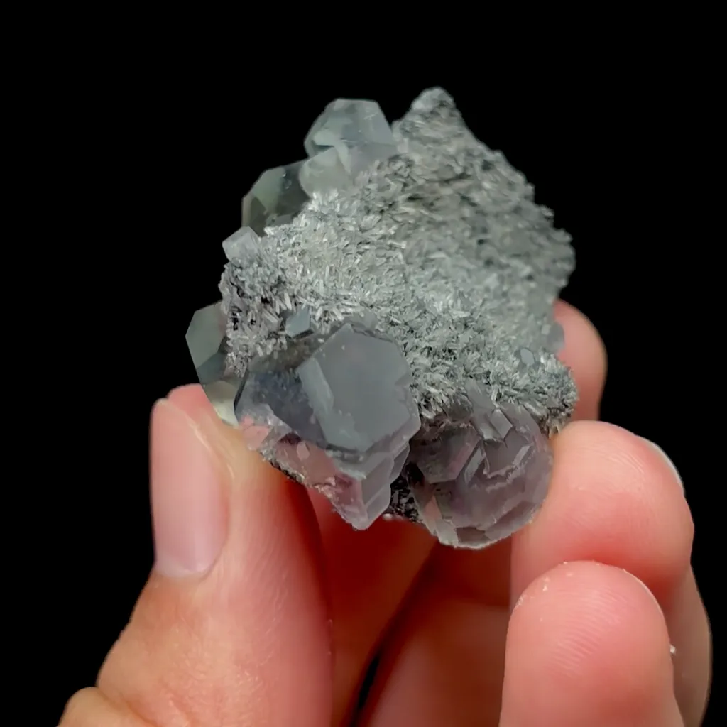 Natural Tanzanite Fluorite Mineral Specimen,High Quality Specimen,FUJIAN,CHINA(44*28*25mm) - image 3