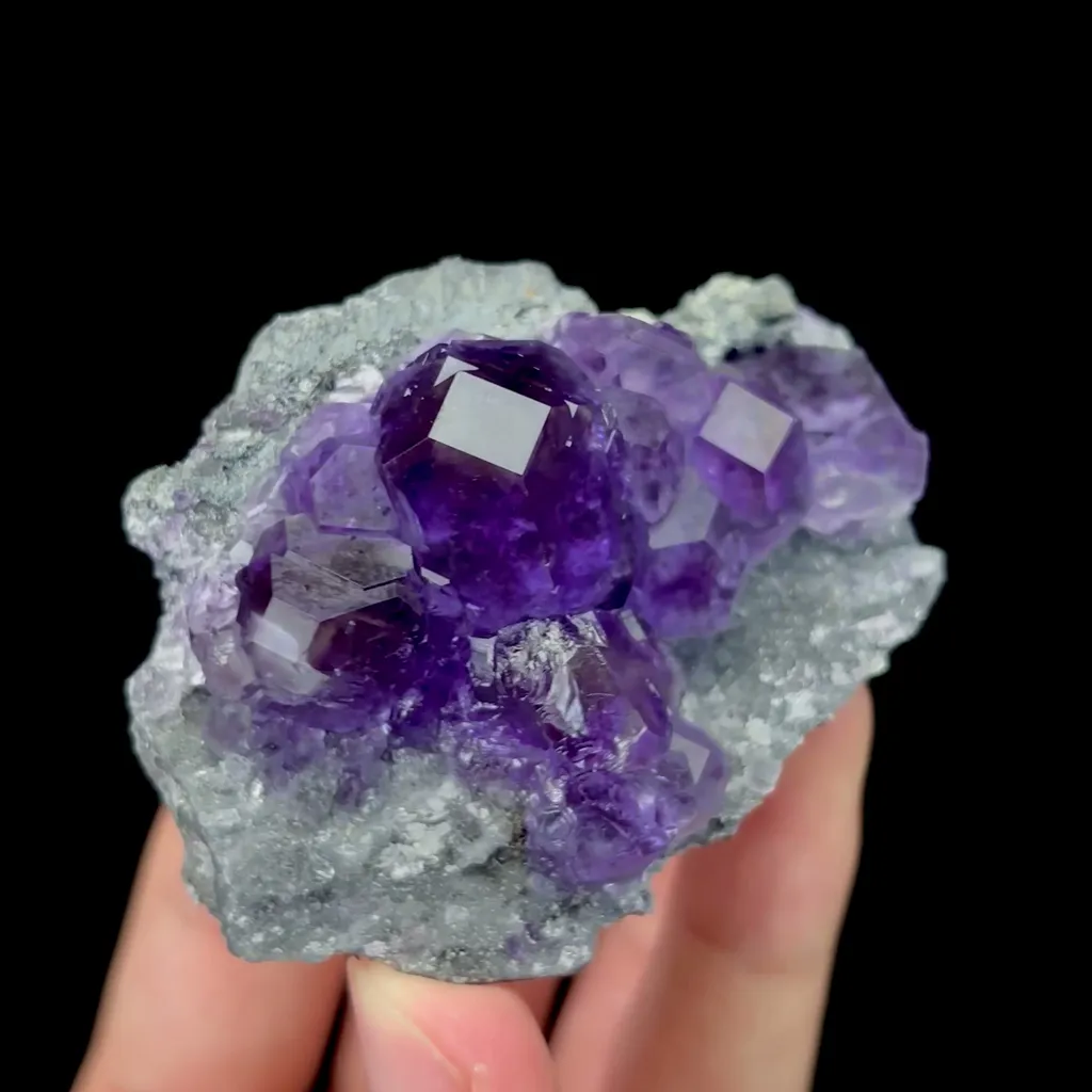 Natural Tanzanite Fluorite Mineral Specimen,High Quality Specimen,FUJIAN,CHINA(60*50*25mm) - image 3