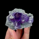 Natural Tanzanite Fluorite Mineral Specimen,High Quality Specimen,FUJIAN,CHINA(60*50*25mm) - image 1