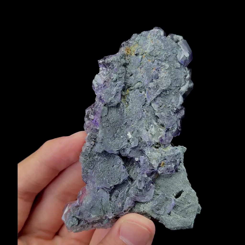 Natural Tanzanite Fluorite Mineral Specimen,High Quality Specimen,FUJIAN,CHINA(60*90*15mm) - image 3