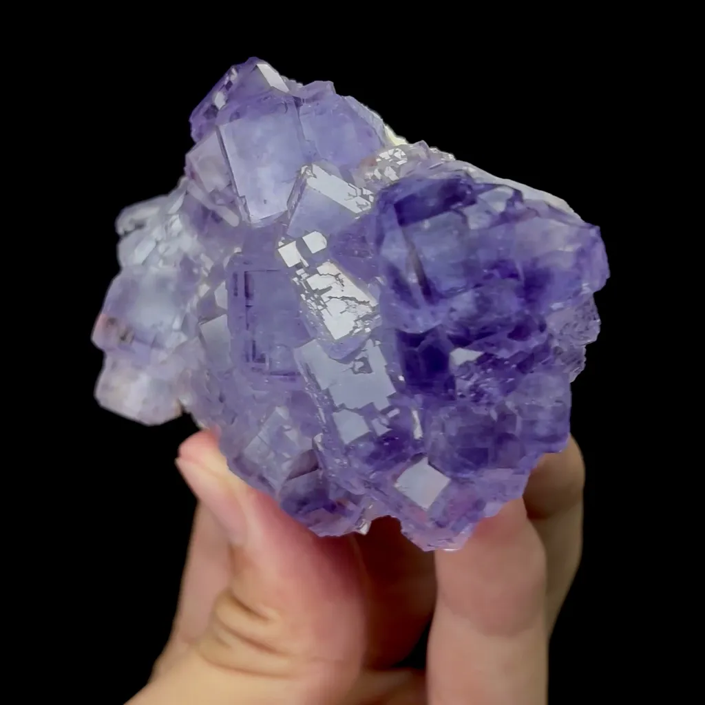 Natural Tanzanite Fluorite Mineral Specimen,High Quality Specimen,FUJIAN,CHINA(75*50*20mm) - image 3