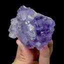 Natural Tanzanite Fluorite Mineral Specimen,High Quality Specimen,FUJIAN,CHINA(75*50*20mm) - image 3