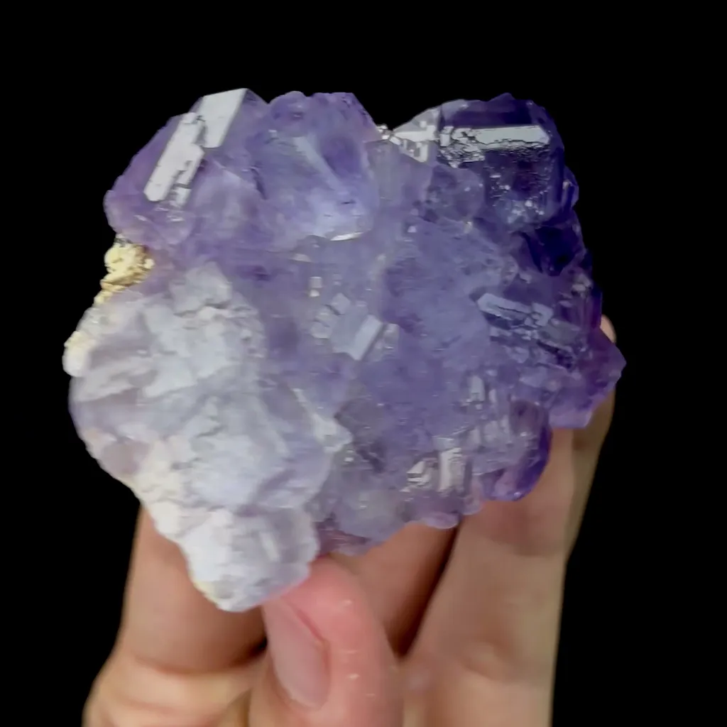 Natural Tanzanite Fluorite Mineral Specimen,High Quality Specimen,FUJIAN,CHINA(75*50*20mm) - image 2