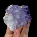 Natural Tanzanite Fluorite Mineral Specimen,High Quality Specimen,FUJIAN,CHINA(75*50*20mm) - image 2