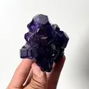Natural Tanzanite Fluorite Mineral Specimen,High Quality Specimen,FUJIAN,CHINA(77*66*40mm) - image 3