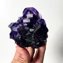 Natural Tanzanite Fluorite Mineral Specimen,High Quality Specimen,FUJIAN,CHINA(77*66*40mm) - image 4