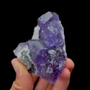Natural Tanzanite Fluorite Mineral Specimen,High Quality Specimen,FUJIAN,CHINA(80*45*52mm) - image 6