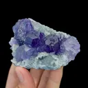Natural Tanzanite Fluorite Mineral Specimen,High Quality Specimen,FUJIAN,CHINA(80*55*40mm) - image 5