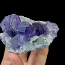 Natural Tanzanite Fluorite Mineral Specimen,High Quality Specimen,FUJIAN,CHINA(80*55*40mm) - image 3