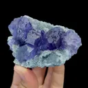 Natural Tanzanite Fluorite Mineral Specimen,High Quality Specimen,FUJIAN,CHINA(80*55*40mm) - image 2