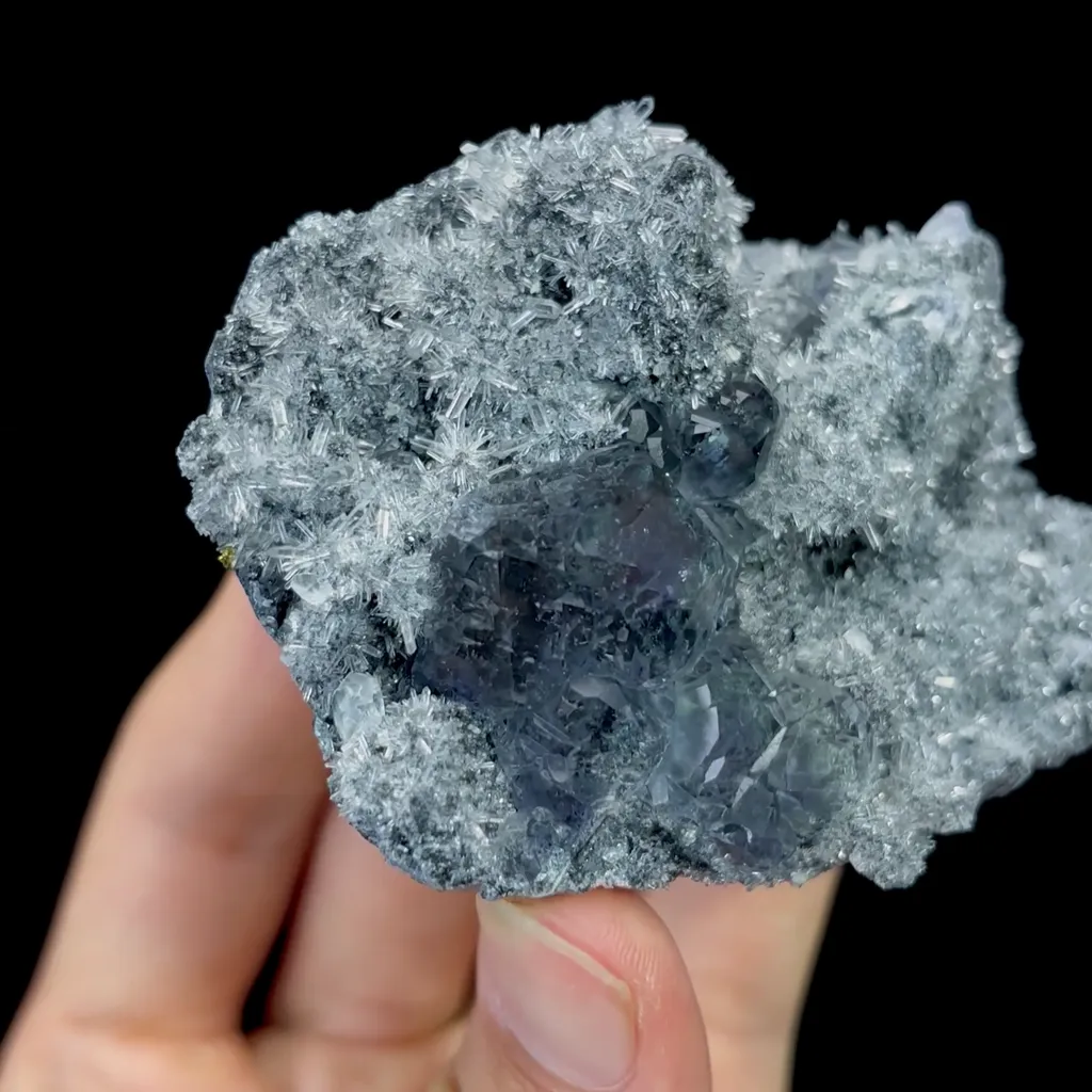 Natural Tanzanite Fluorite Mineral Specimen,High Quality Specimen,FUJIAN,CHINA(80*60*35mm) - image 3