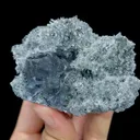 Natural Tanzanite Fluorite Mineral Specimen,High Quality Specimen,FUJIAN,CHINA(80*60*35mm) - image 4